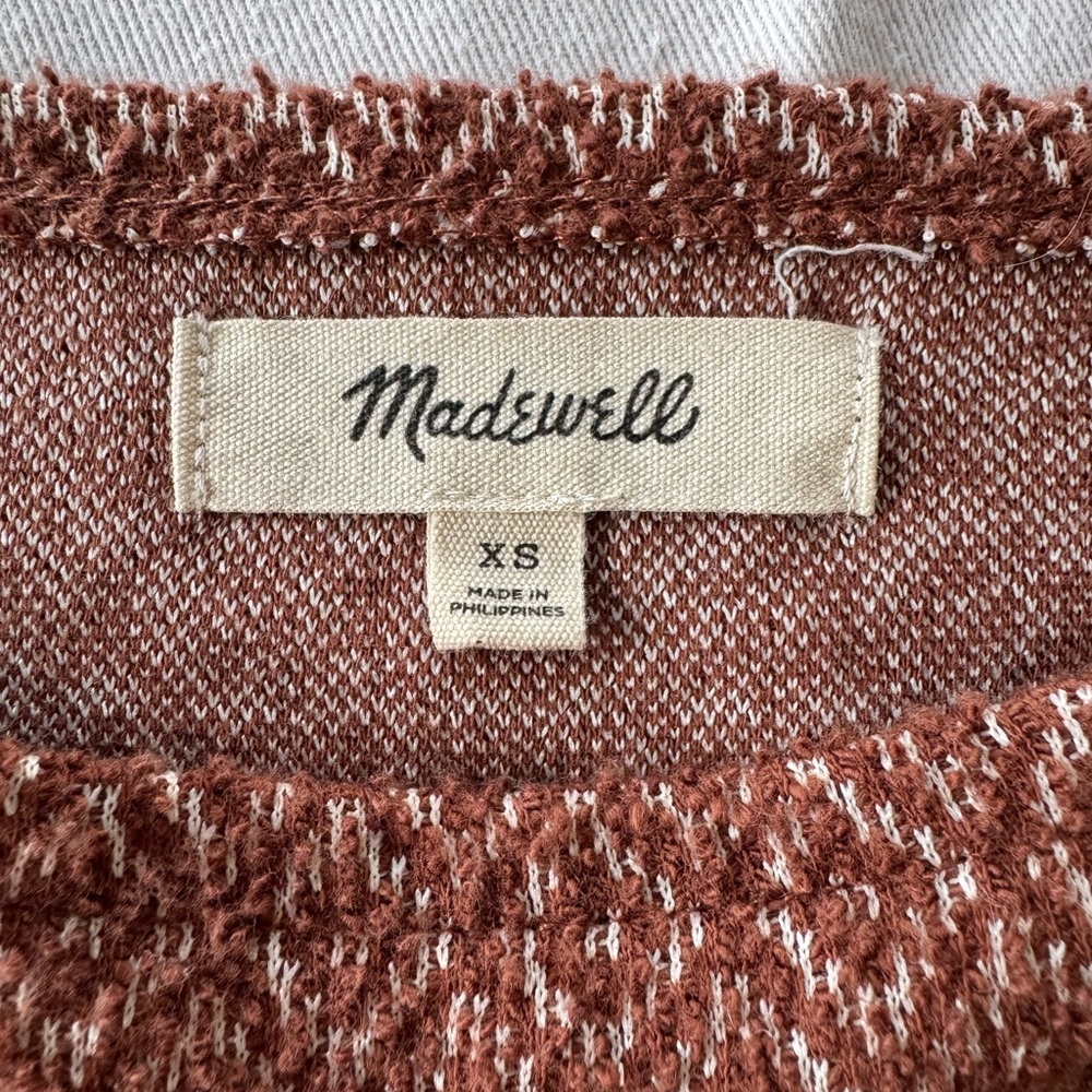 Madewell Women's Brown Sweater